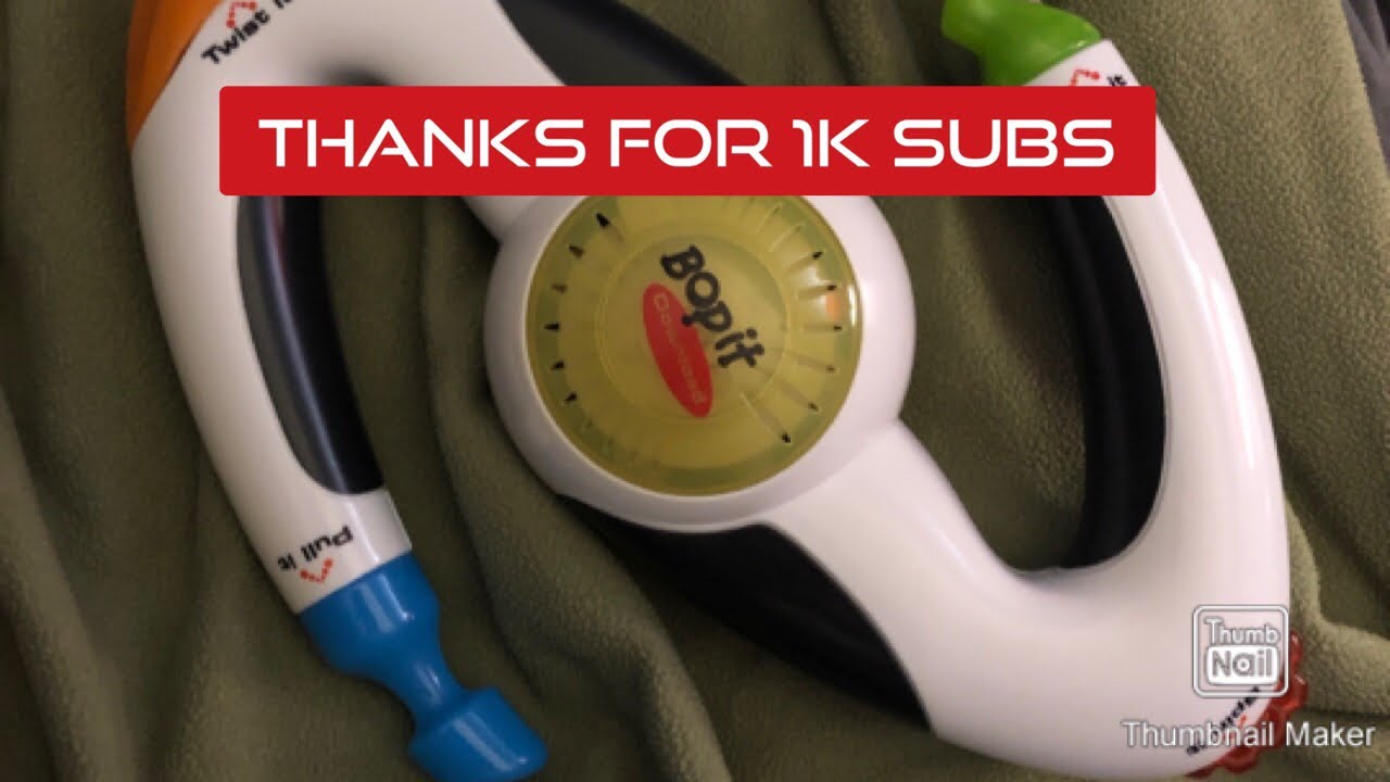 Beating Bop It Download 100% (LATE 1K SUB SPECIAL)
