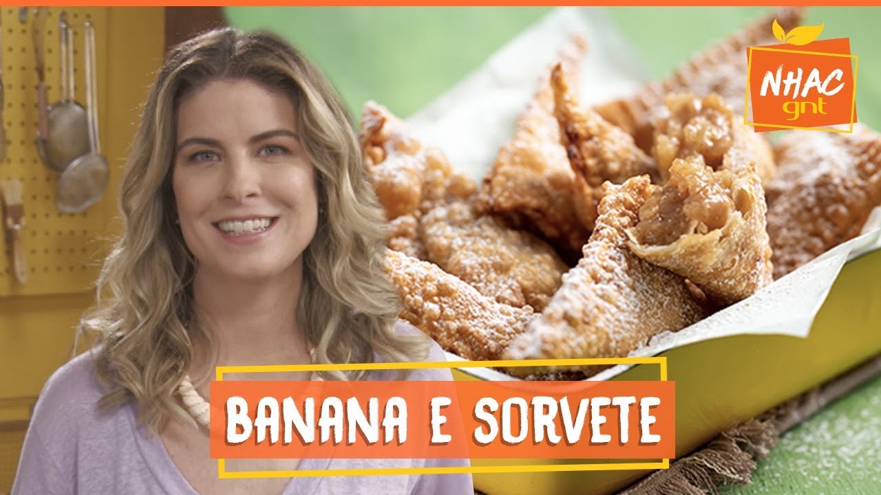 Pastel de banana com sorvete: aprenda a fazer massa caseira | Rita Lobo | Cozinha Prática