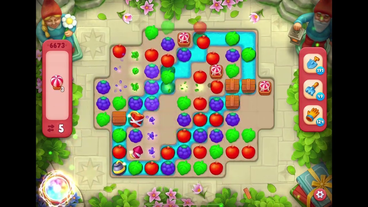 GardenScapes Level 6673 no boosters
