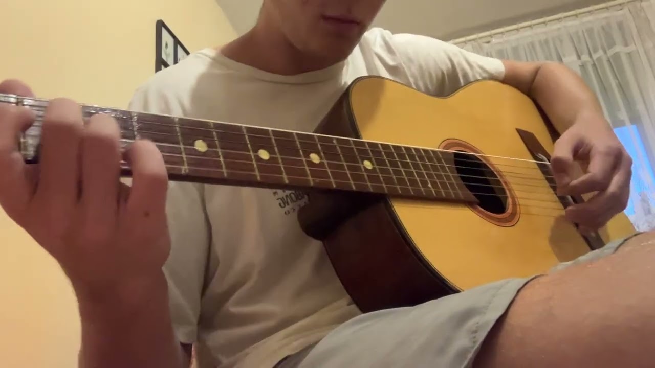 going to california- led zeppelin on my dads old guitar