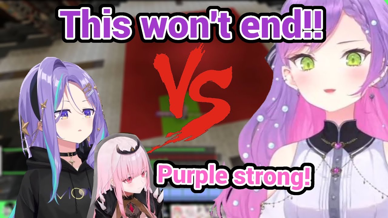 Tight Match Between Towa VS Moona with Miko and Haachama in Floor is Lava!!! Kaela Birthday Party!!!