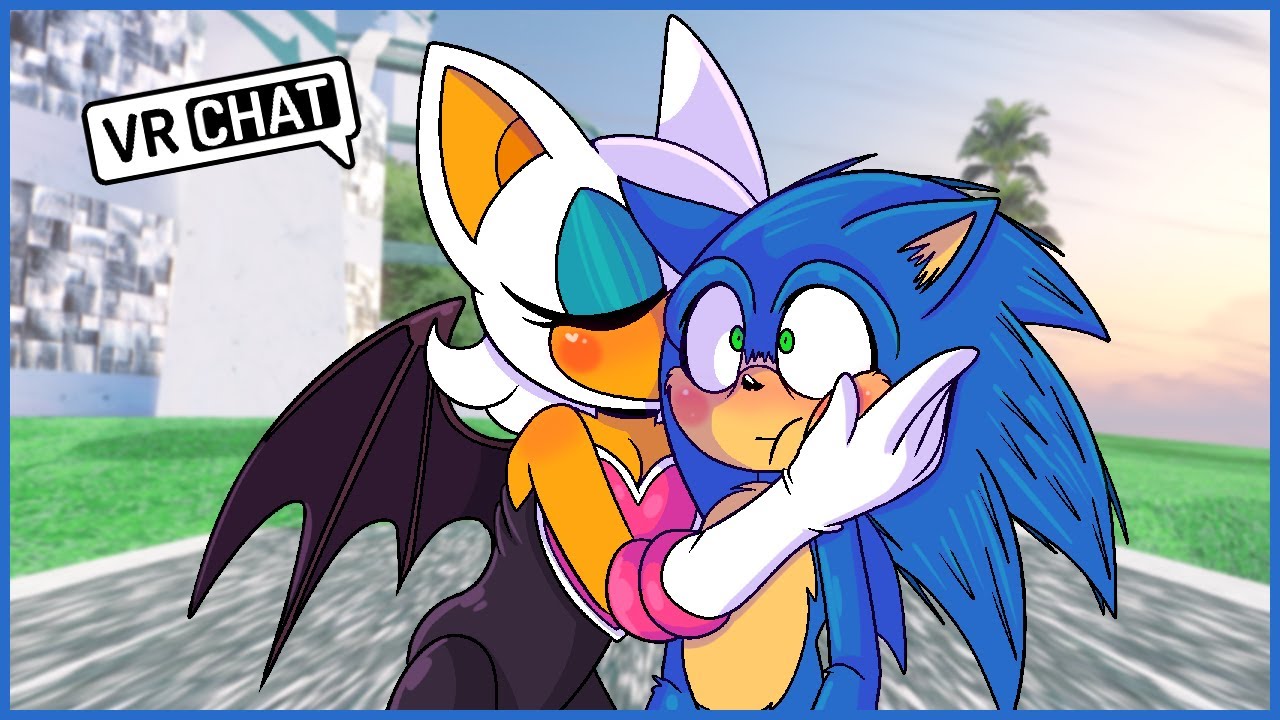 Rouge Smothers Movie Sonic (VR Chat)