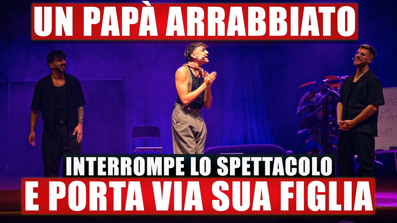 UN PAPÀ ARRABBIATO INTERROMPE LO SPETTACOLO E PORTA VIA SUA FIGLIA! | *pericoloso*