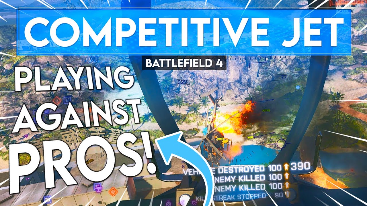 Атакующий самолёт против команды Battlefield Pro! — Battlefield 4 Scrim