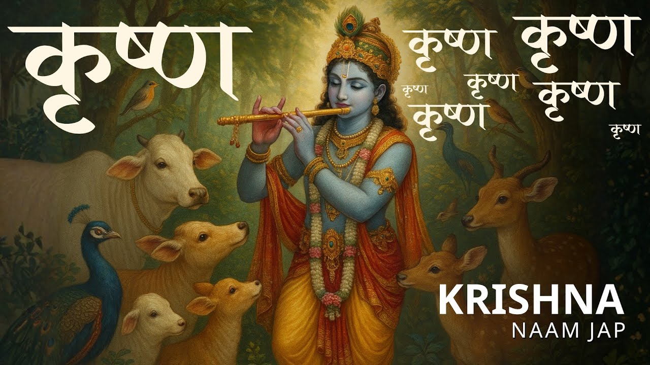 Krishna Naam Jap | 1 Hour Meditation | कृष्ण नाम जप | Aayush Grover | Bhav Sagar