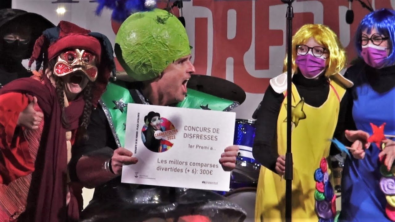 Carnestoltes 2022 Concurs de disfresses --- (Vídeo Agustí Boada)