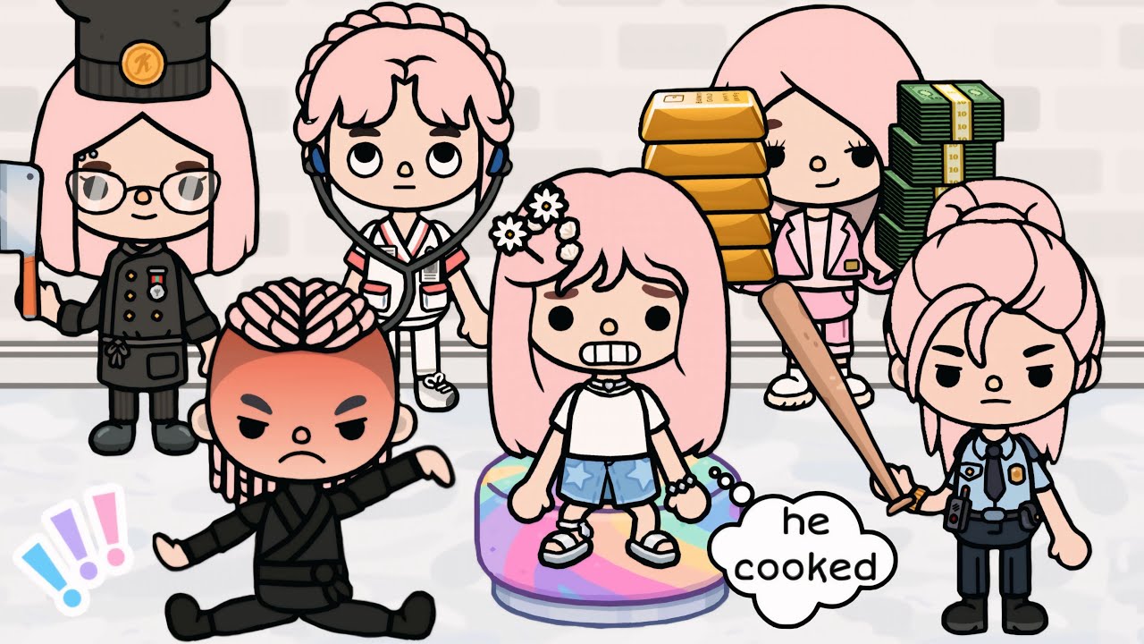 5 Strict Sisters Won't Let Me Date!🙄👊🏻💥 | Toca story | Toca Boca | #tocaboca #tocastory