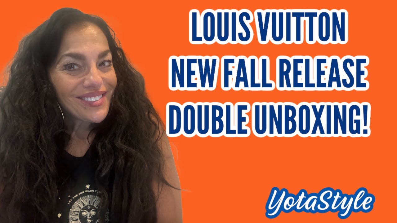 LOUIS VUITTON  FALL RELEASE DOUBLE UNBOXING! #louisvuittonbag #louisvuitton