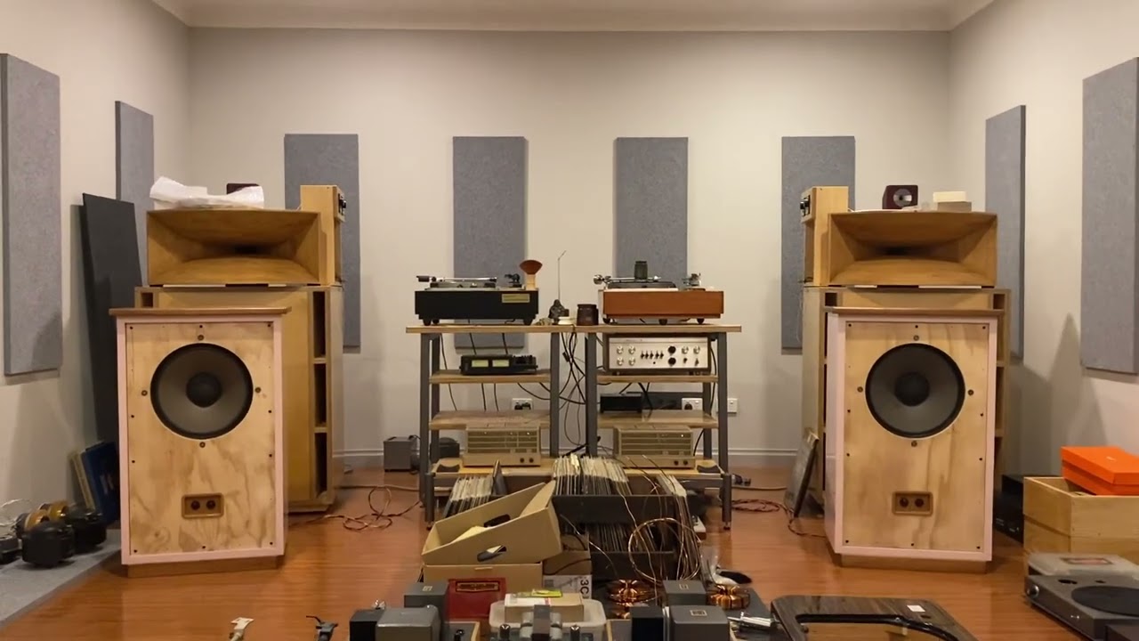 Glanz MH-1200s, Longfield SL-15,Tannoy Gold monitor in sealed cabinet  8 July 2024