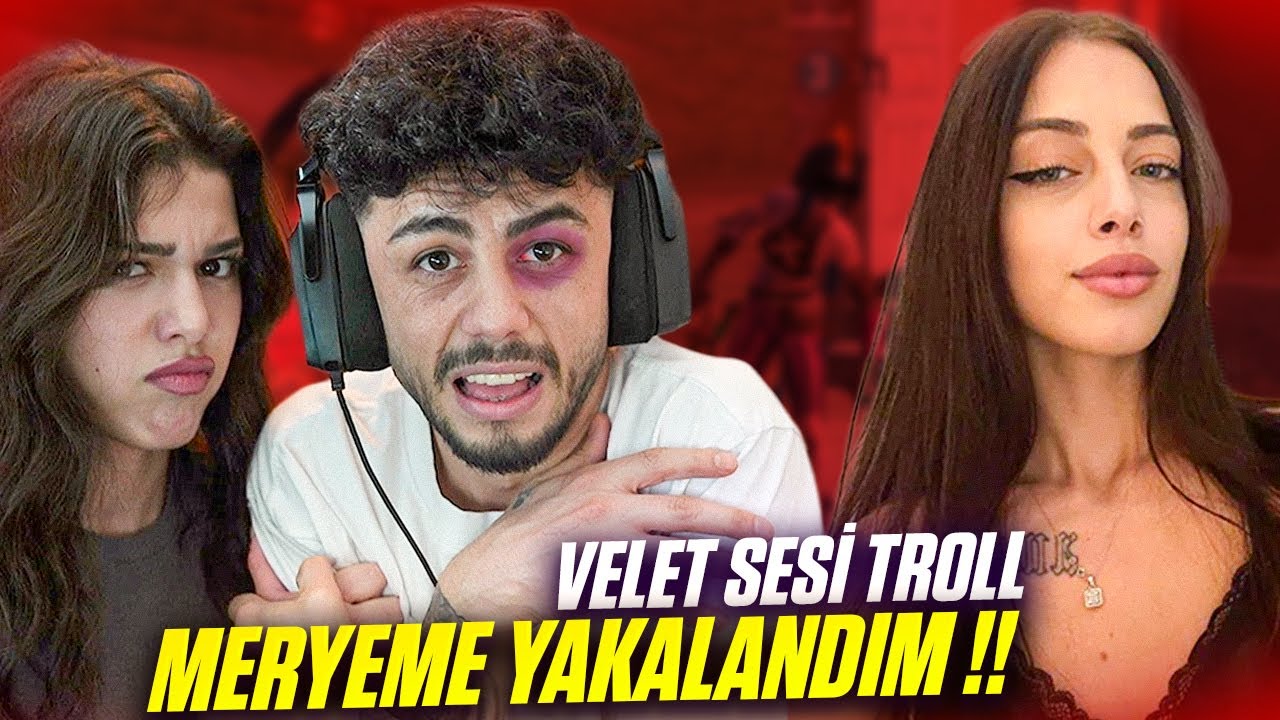 GÜL İLE KONUŞURKEN MERYEM EVİ BASTI !! ( VELET SESİ TROLL )