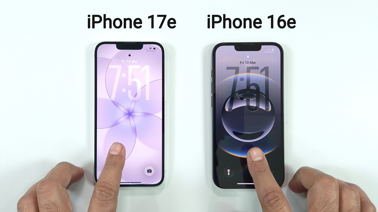 iPhone 17e vs iPhone 16e - Speed Test