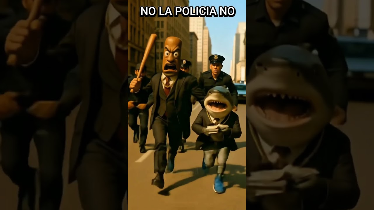 Tralalero Tralala Tung Tung Sahur No la Policia No
