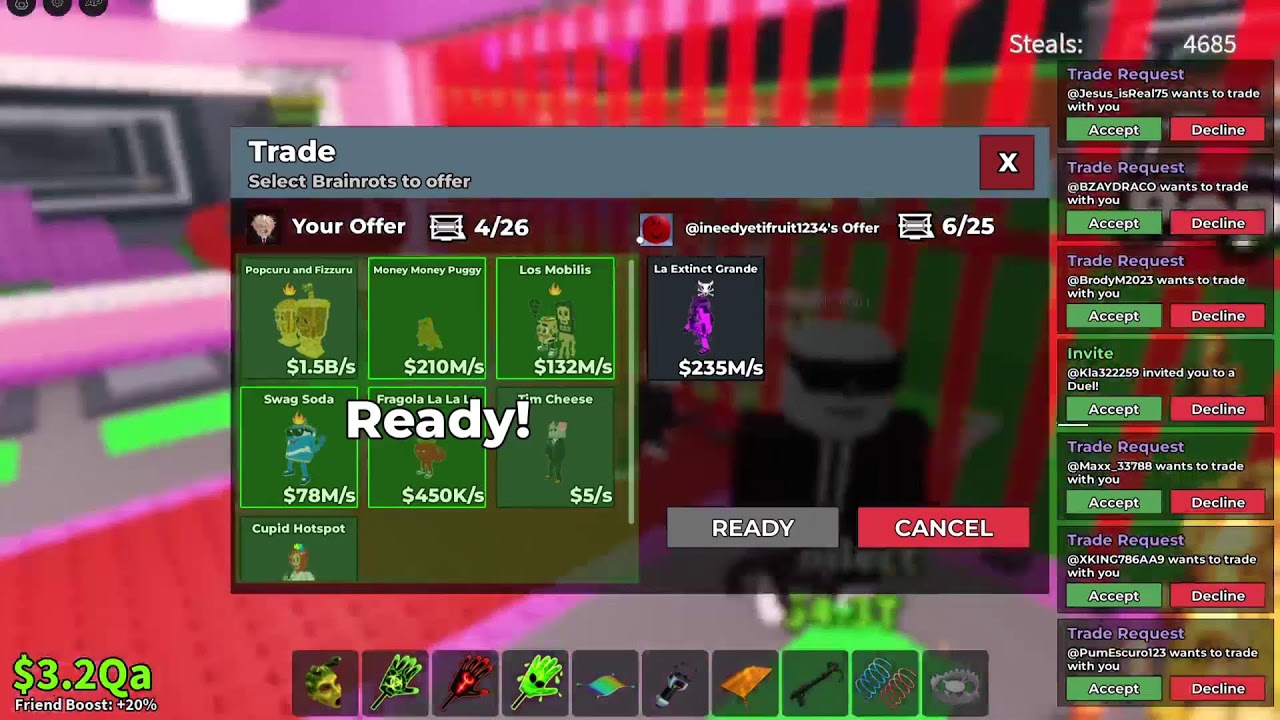 Trading only in sab (Trading machine only)
