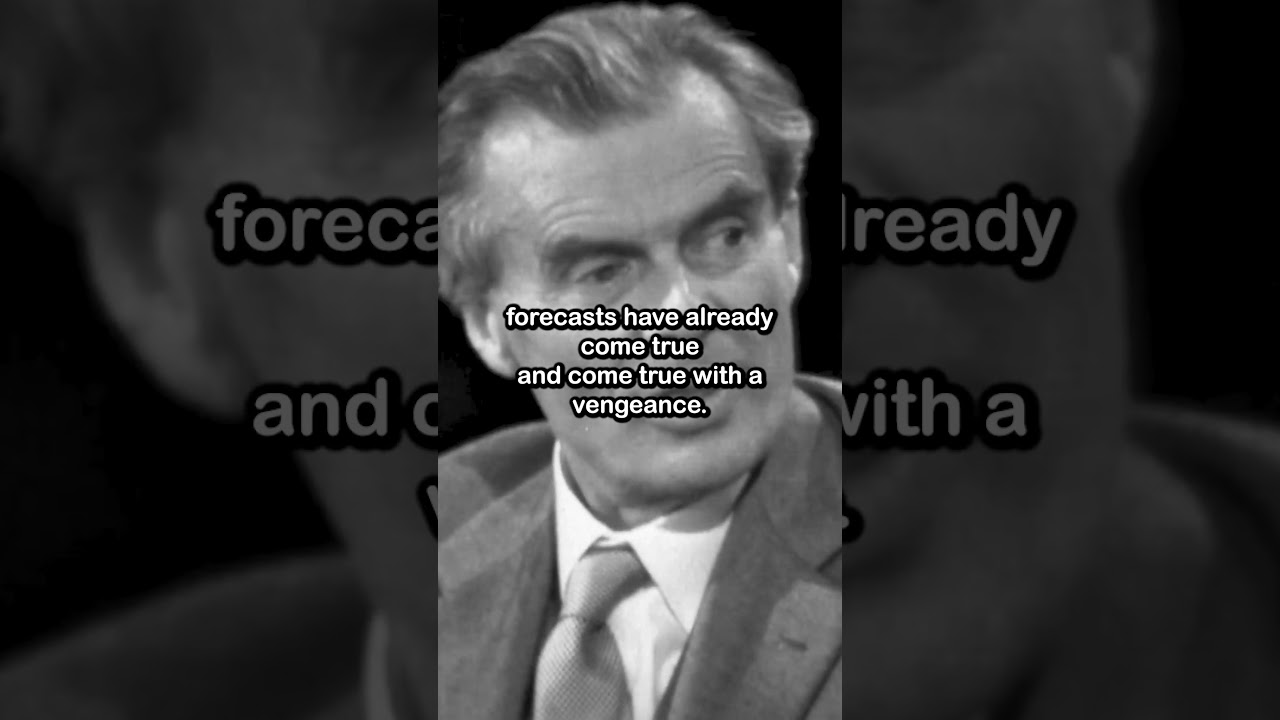 Aldous Huxley Warned Us About 2025&mdash;In 1958