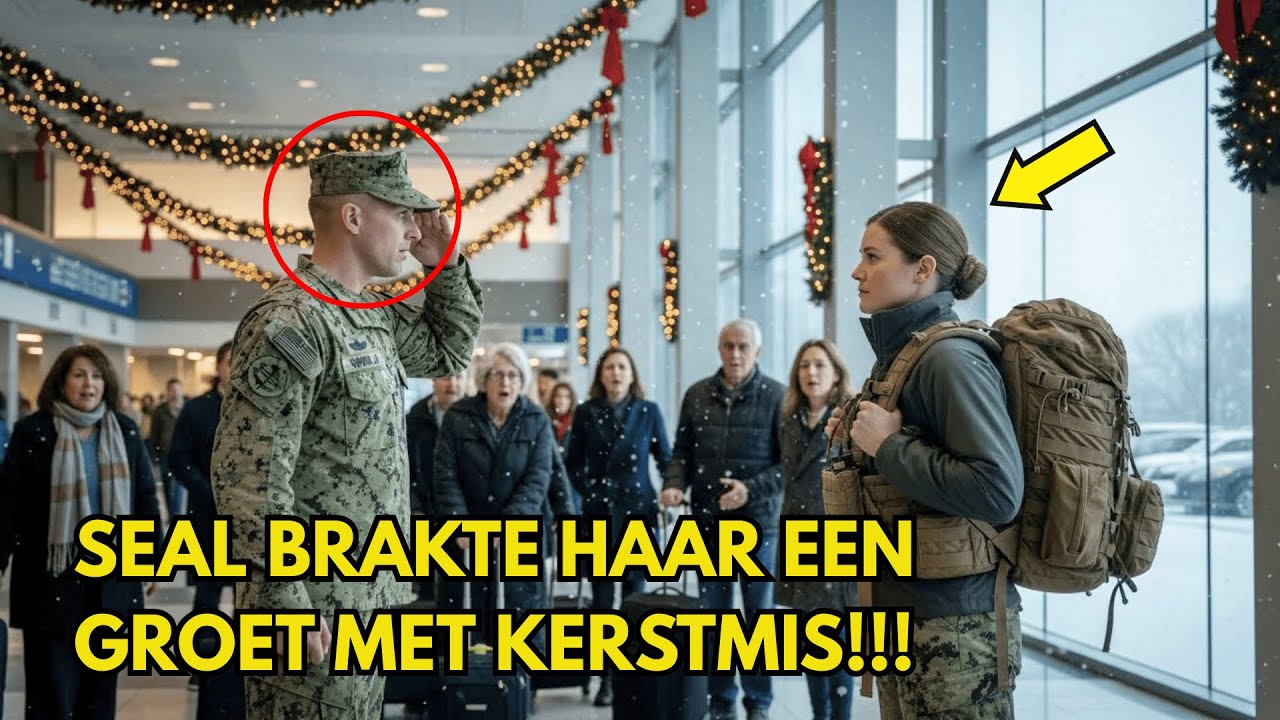 Ze noemden haar ‘dakloos’ – tot een SEAL het Kerstavond embleem herkende