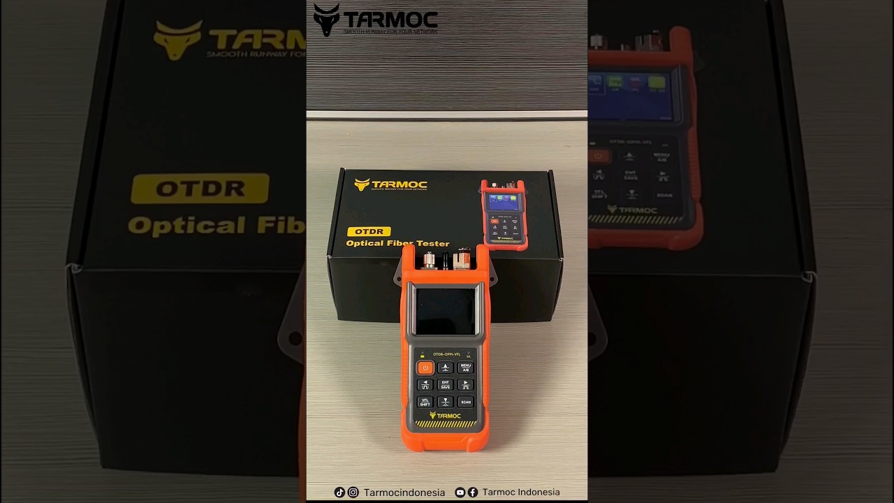 Test OTRD jarak 50KM dengan TFT-190E-OTDR