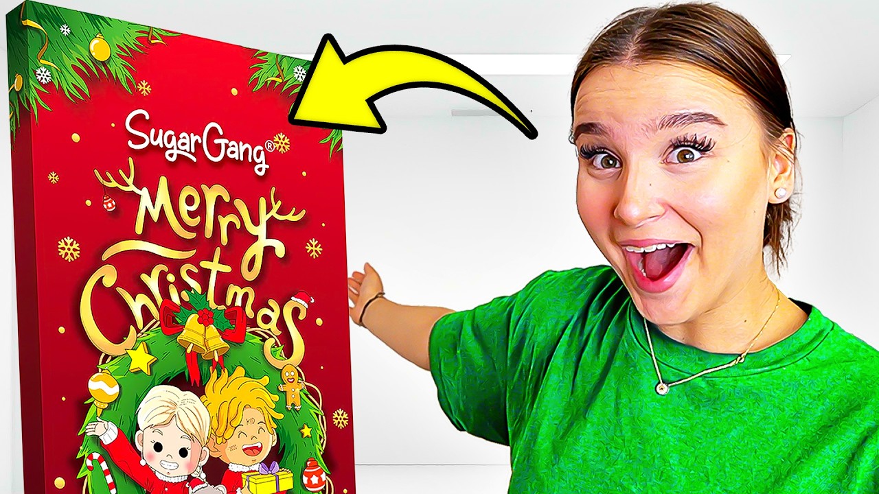 XXL Adventskalender 🤯🍭 VIRALE TikTok S&uuml;&szlig;igkeiten !