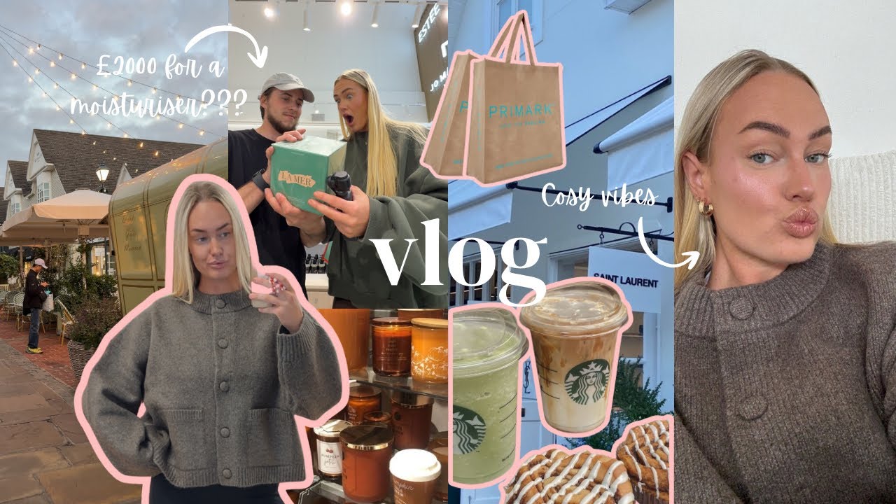 COSY WEEKLY VLOG ✨ | Come Shopping at Bicester Village & Primark