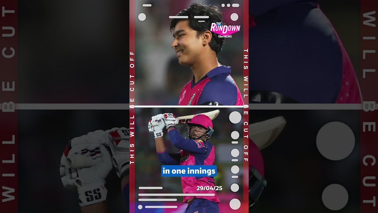 14-year-old becomes cricketing legend | The Rundown #itvnews  #therundown #cricket #sport