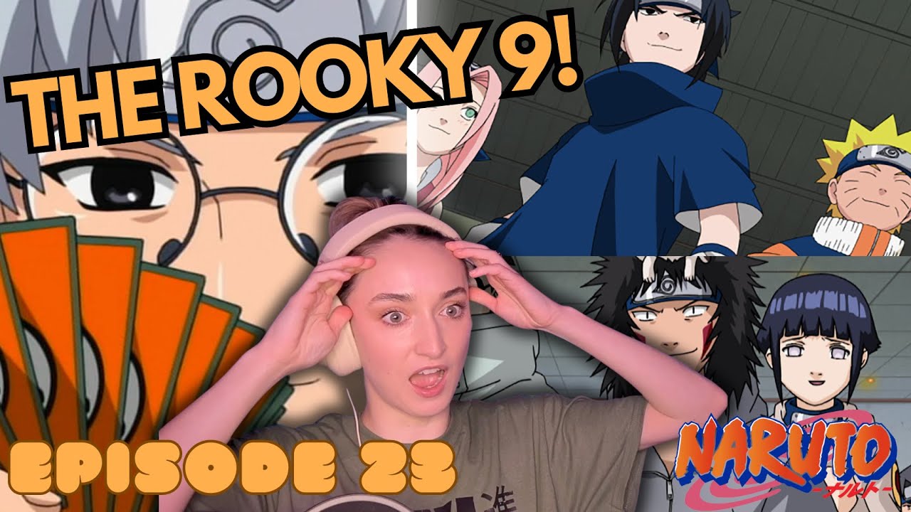 Genin Takedown?! 9 Rookie Face Off! NARUTO (REACTION) Ep 23