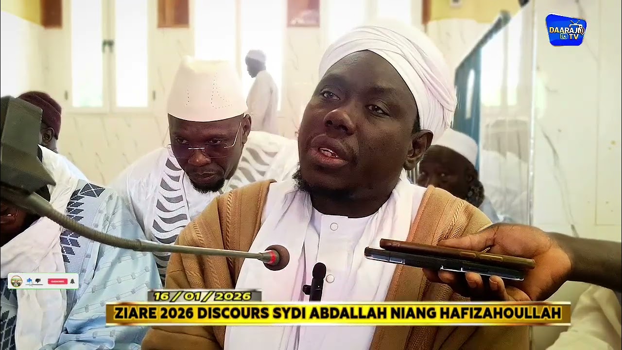 Discours sydi ABDALLAH NIANG HAFIZAHOULLAH SIRMANG-DAROUSAED ziara 2026 