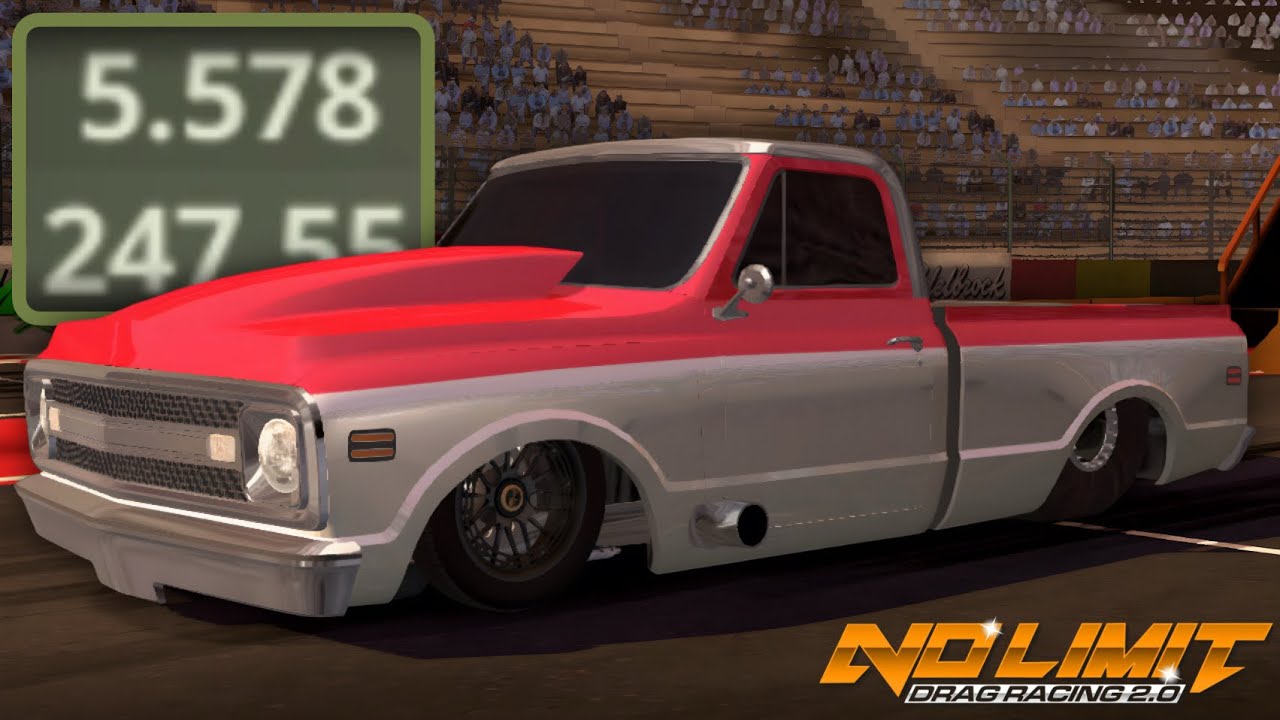 No Bars 5.5 Chevy C10 Tune - No Limit Drag Racing 2