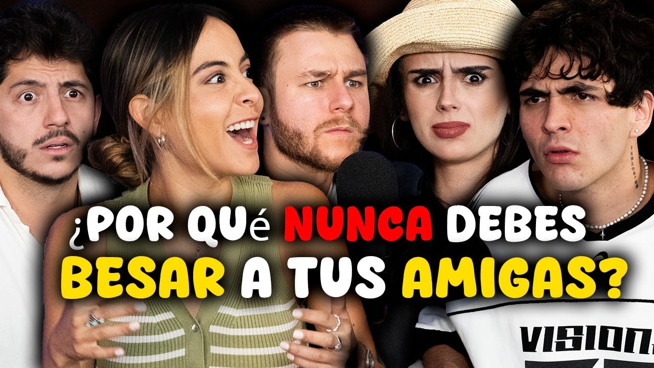 Grave PELEA en el SET de 5INCO Mentarios... (por eso NUNCA debes BESAR a tus 