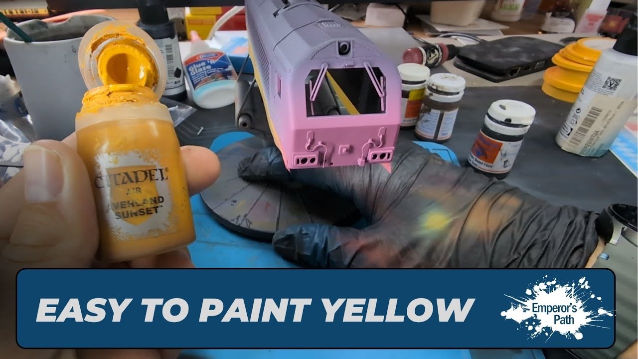 62. How To Paint Yellow Easily