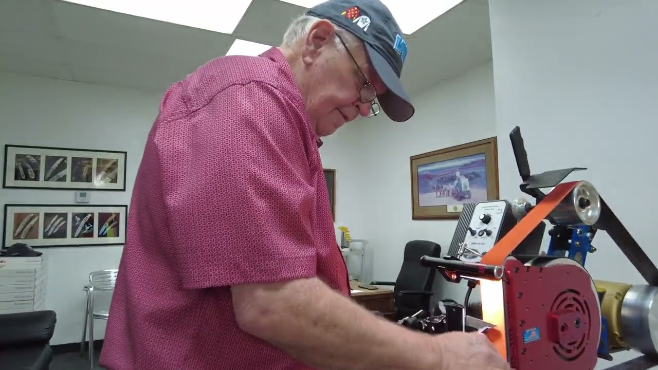 Jerry Moen Instructional Video Knife Making. Moen tooling