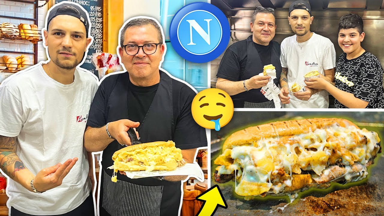 🍔 CHEF FRANCO PREPARA il PANINO NAPOLETANO PIÙ BUONO DEL MONDO!!