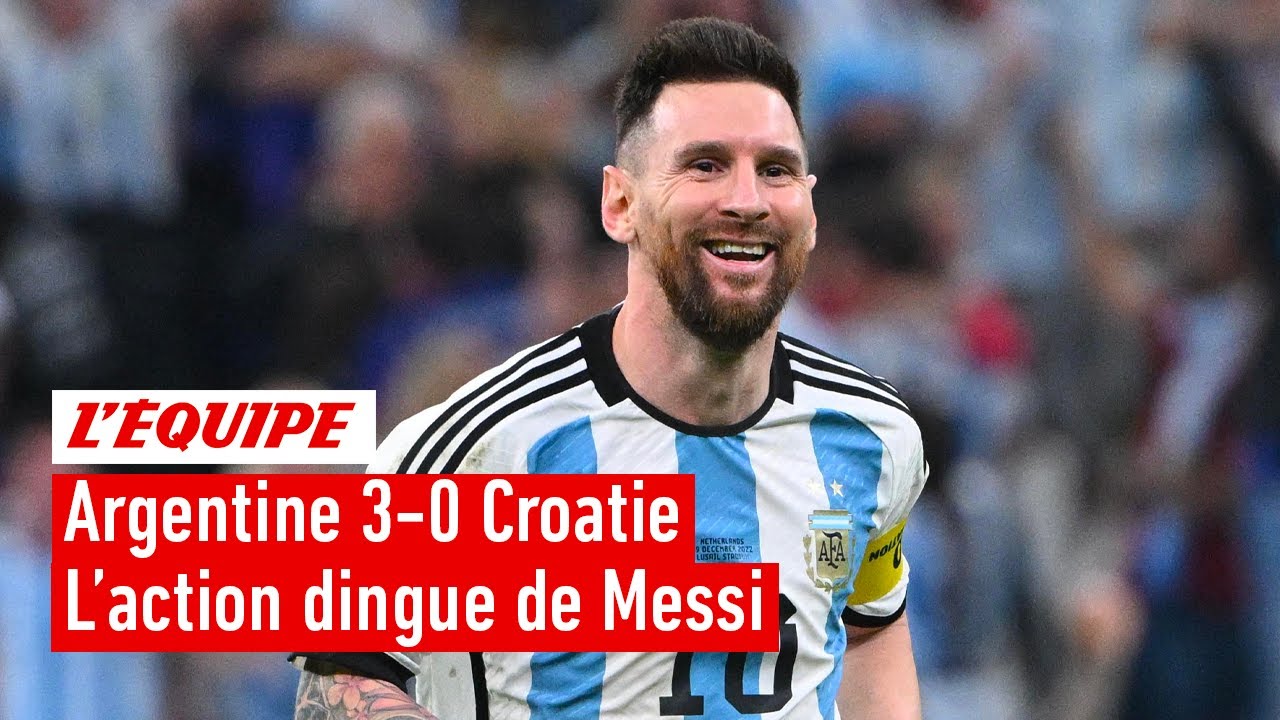 Argentine 3-0 Croatie : L'action dingue de Messi décryptée