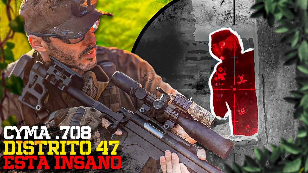 CYMA .708 - A câmera bugou outra vez - D47 CQB INSANO!
