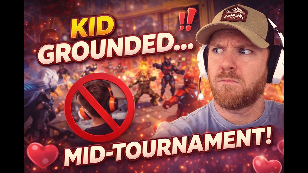 He Got Grounded Mid Tournament... then this happens!!