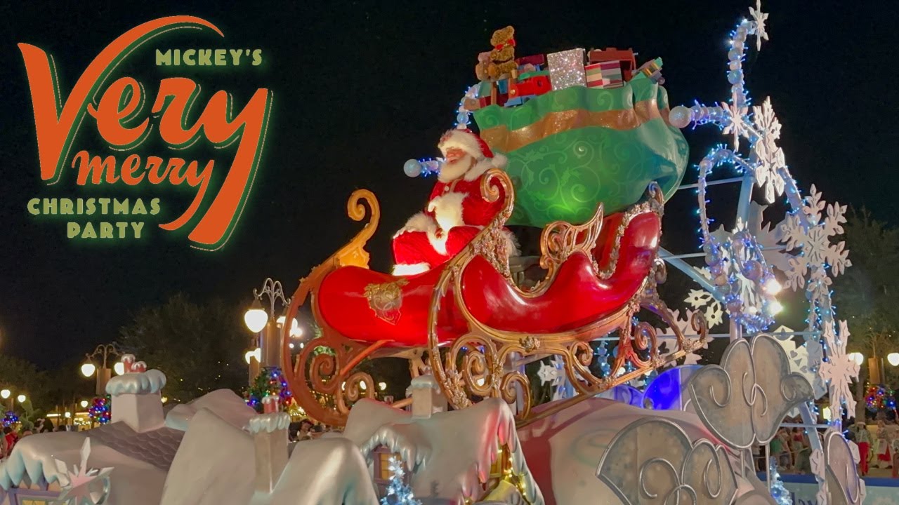 Mickey's Once Upon a Christmastime Parade – Mickey's Very Merry Christmas Party 2023 | Magic Kingdom