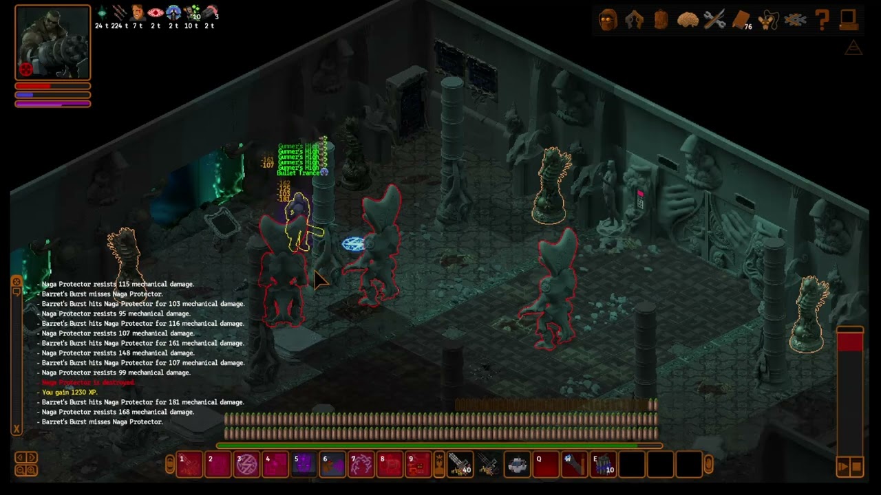 Underrail Dominating: Barret visits Shinra Headquarters and is ambushed by big robots.