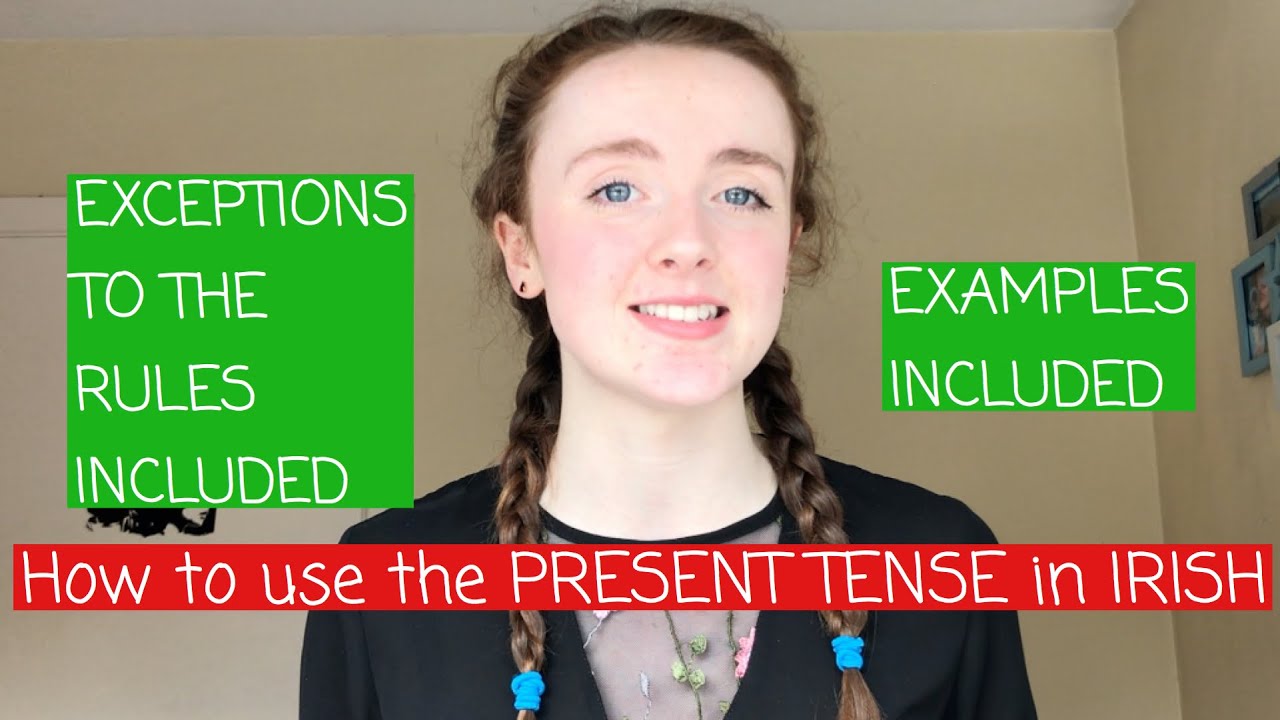 How to use the PRESENT TENSE in IRISH | speaking in the present tense in Irish