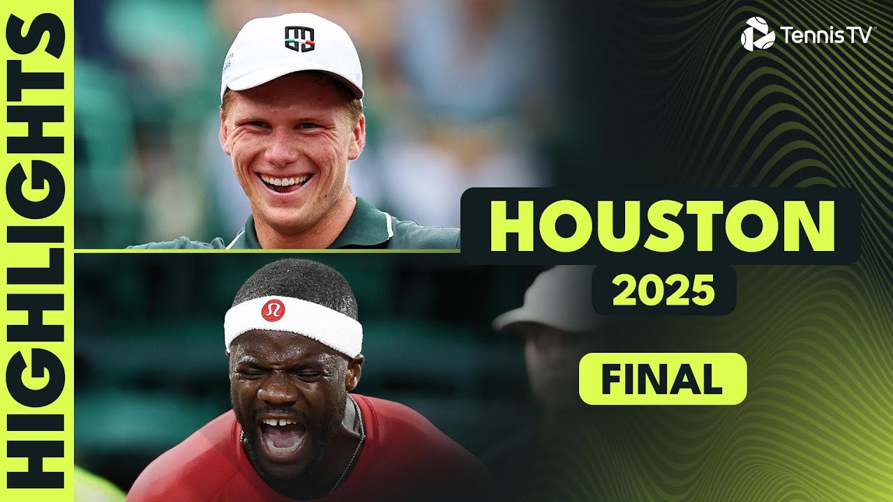 Jenson Brooksby vs Frances Tiafoe For The Title! | Houston 2025 Final Highlights