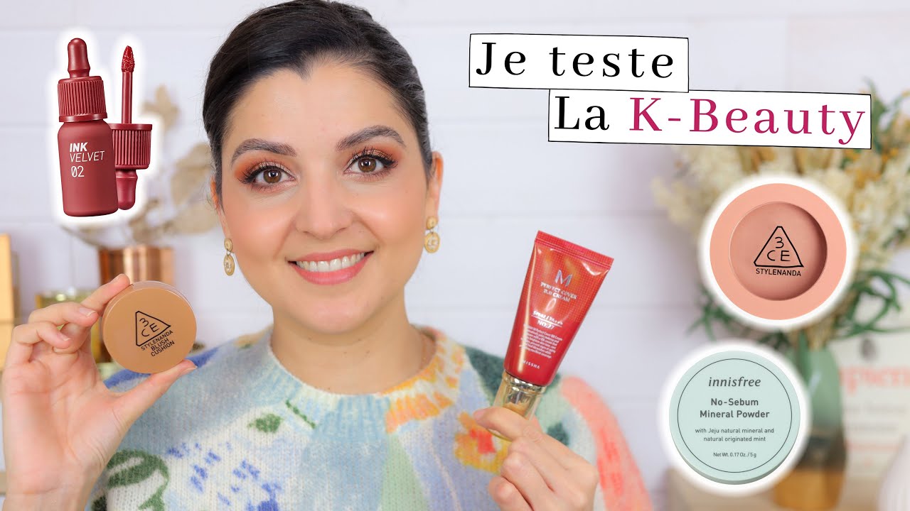 K-BEAUTY : je teste les MEILLEURS PRODUITS ! Missha, 3CE, Innisfree, Peripera … ça vaut quoi ?