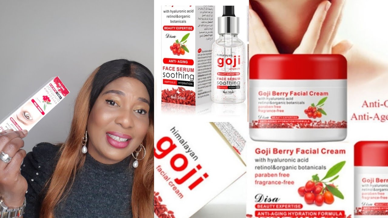 Сыворотка для лица Himalaya Goji Berry, крем для век/крем для лица Organic Botanical Reviews.