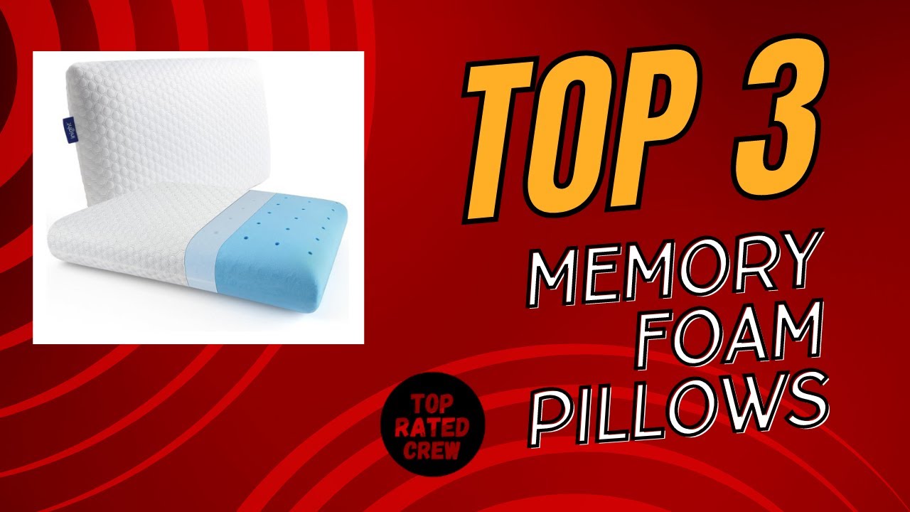 Upgrade Your Sleep! Top 3 Low Cost Memory Foam Pillows on Amazon ✅ [2024]