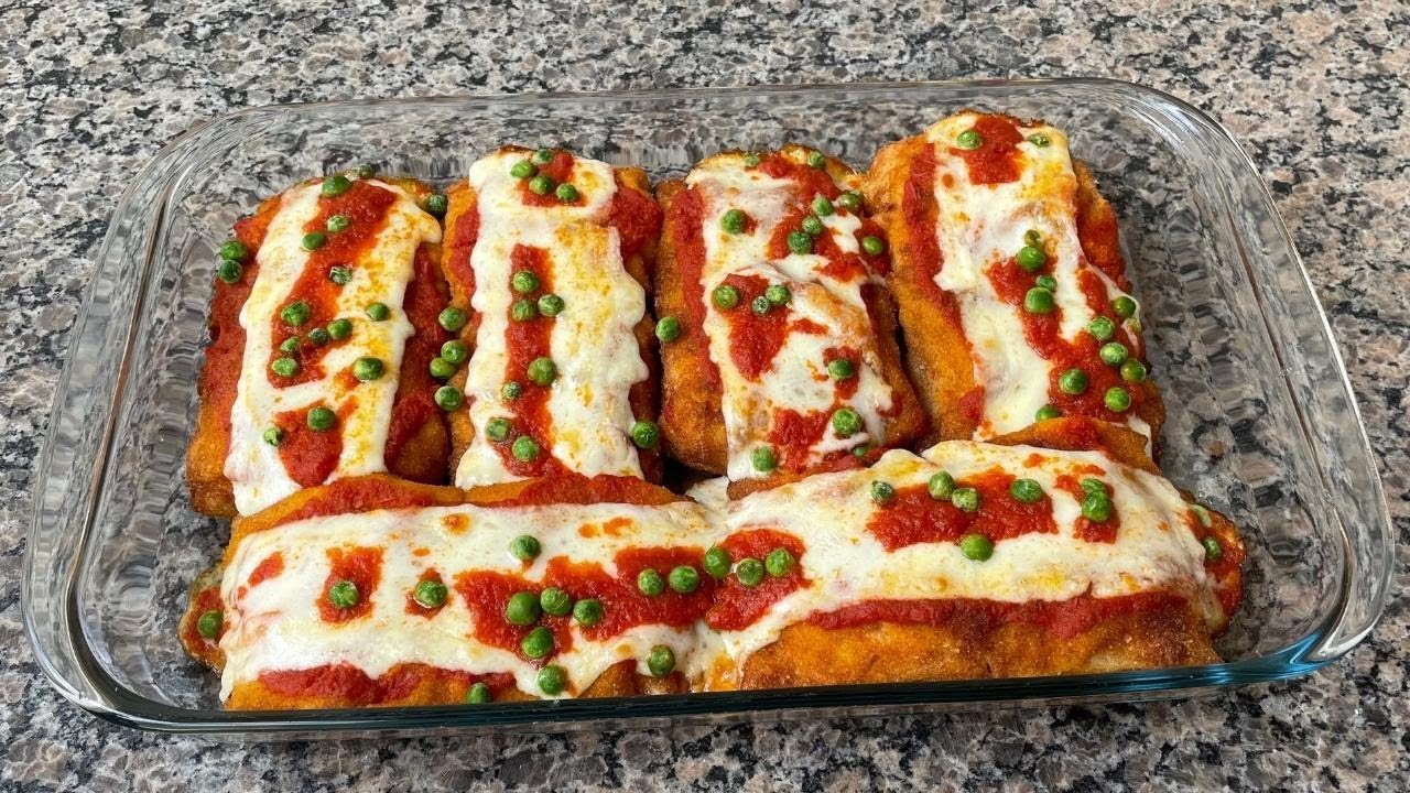 Peixe à Parmegiana | Delícias da Eleni