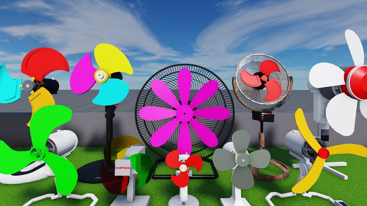 Spinning FAN COLOURS Chaos on Homepage!