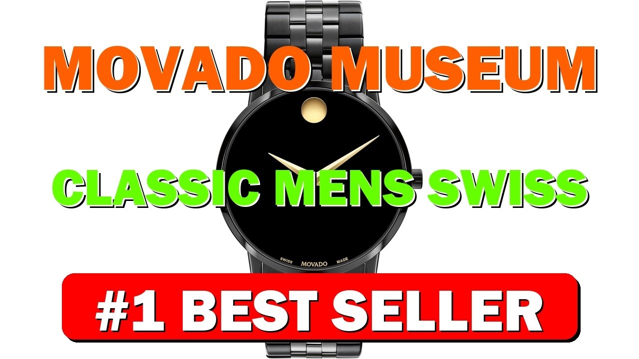 Movado Museum Classic Men's Swiss Quartz Watch Stainless Steel Link Bracelet - B0D38GZW7D
