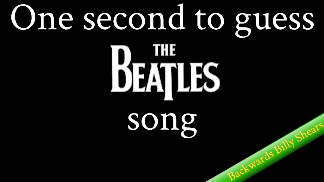 One Second To Guess The Beatles Song