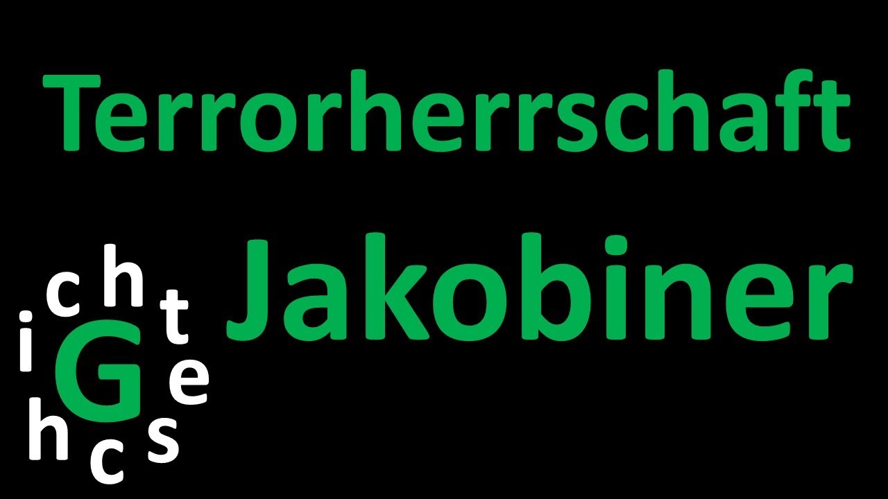 Die Terrorherrschaft der Jakobiner in 5 Minuten erz&auml;hlt