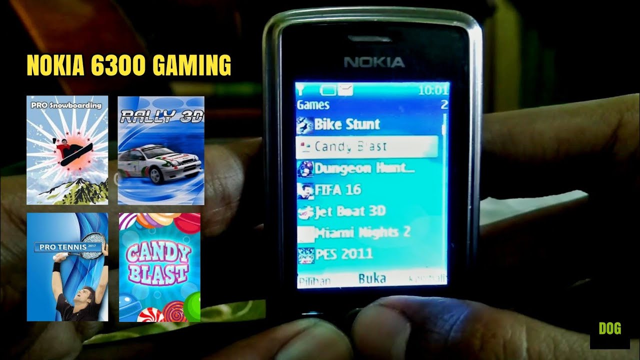 Nokia 6300 Gaming Test🔥