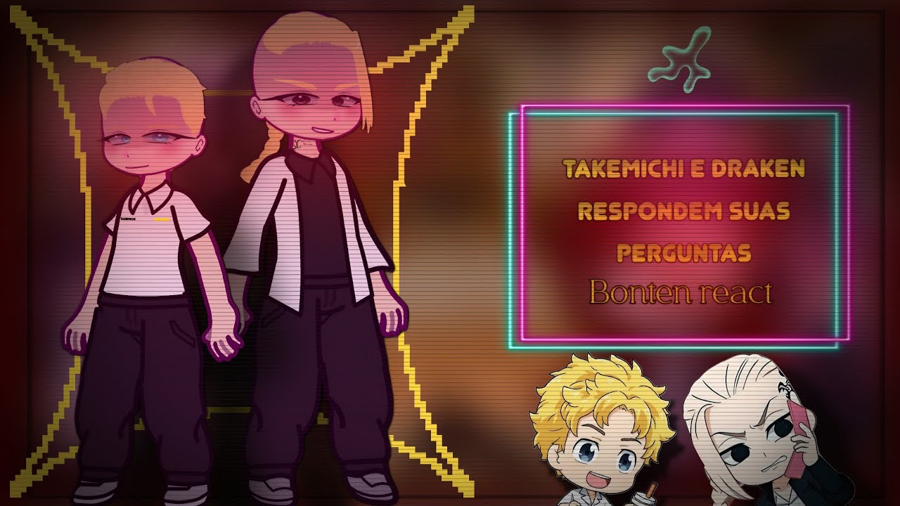 🖤🗿Bonten reaguje na &bdquo;takemichi i draken odpowiadają na twoje pytania&rdquo;🖤🗿