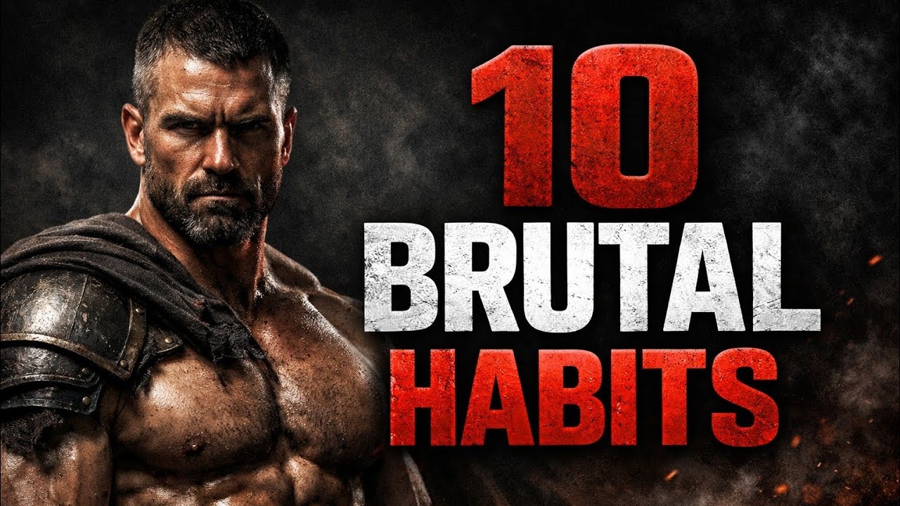 10 Brutal Habits That Build Real Discipline (No Excuses)