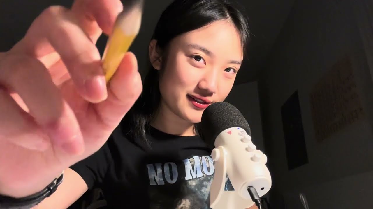 Sketching Your Face ASMR | Close-whispered personal attention