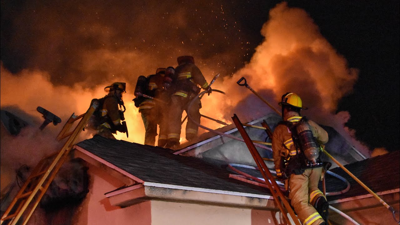 LAFD House Fire: Station 57 (South LA)
